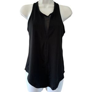 Zyia Active Effortless Black Tank Top Size Small